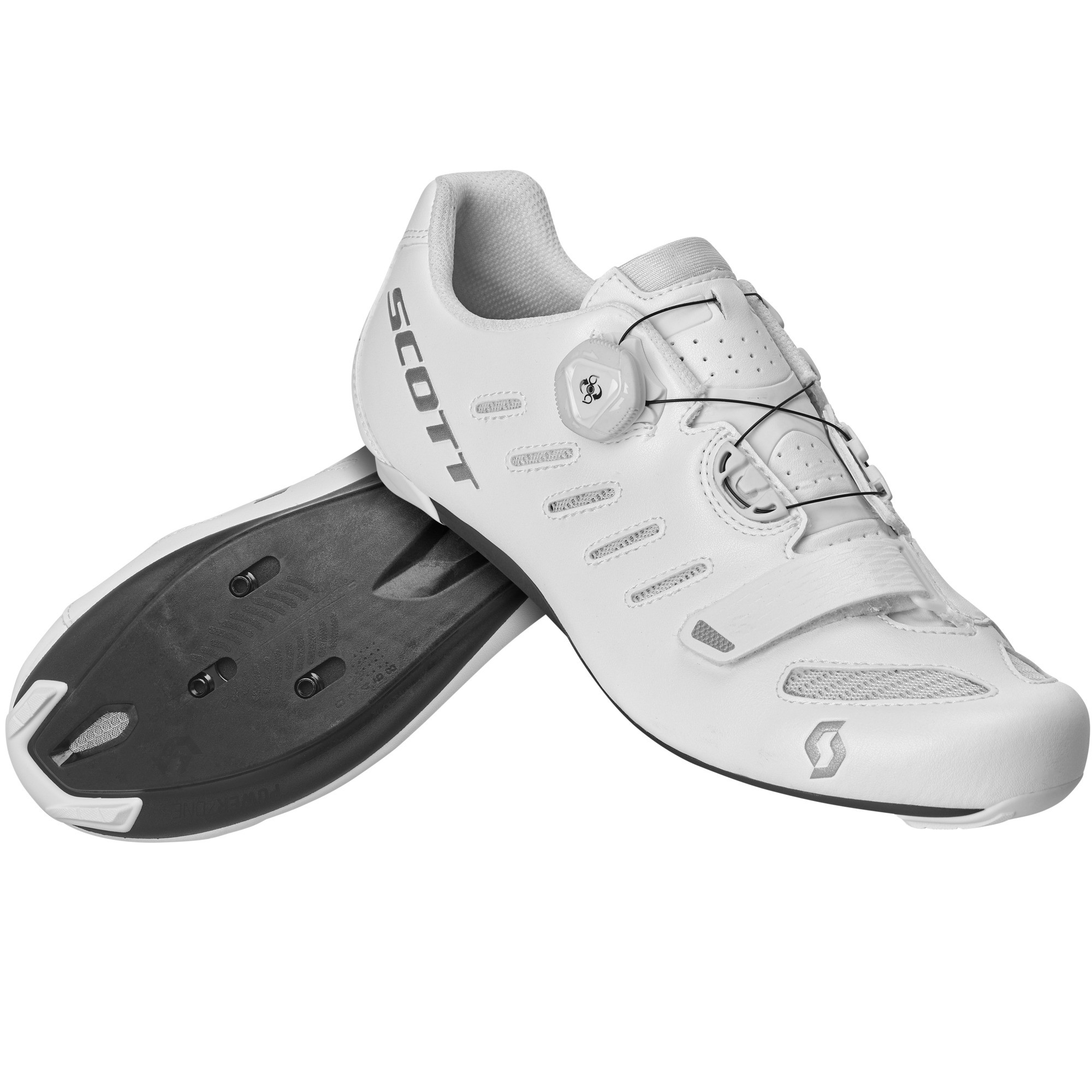 CHAUSSURE SCOTT ROAD TEAM BOA WHITE/SILVER 45.0