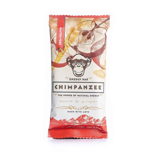 BARRE CHIMPANZEE POMME-GINGEMBRE 55GR