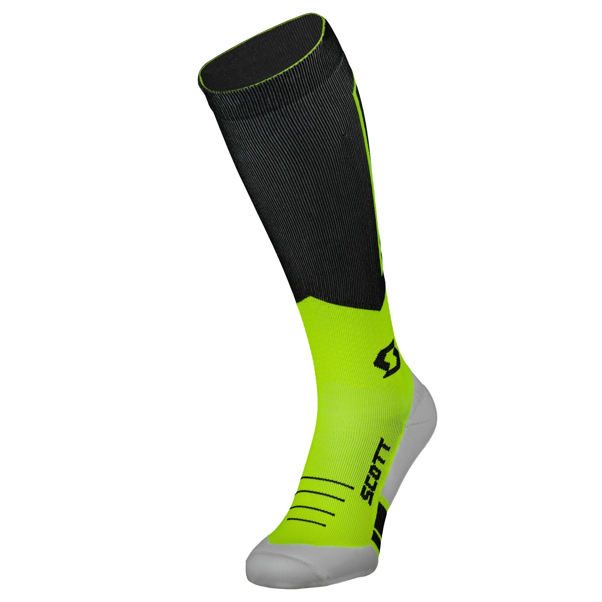 CHAUSSETTES SCOTT RC COMPRESSION JAUNE