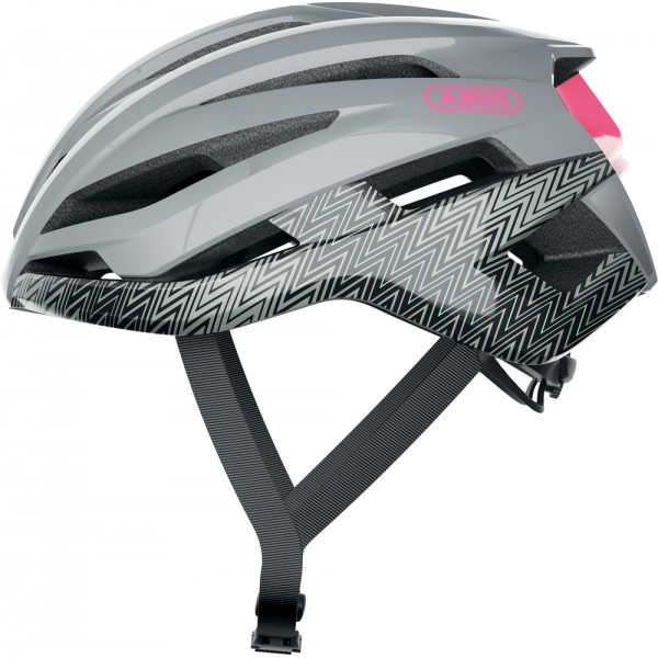 CASQUE ABUS STORMCHASER ZIGZAG GREY M