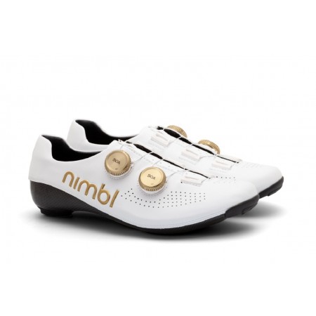 CHAUSSURES NIMBL ULTIMATE BOA WHITE-GOLD