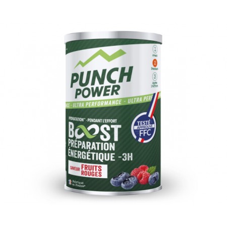 BOISSON PUNCH POWER FFC BOOST -3H Fruits Rouges