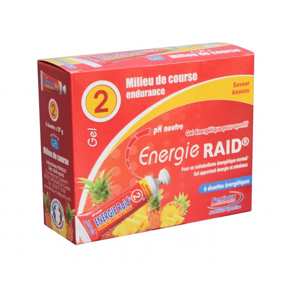 DOSETTE ENERGIE RAID ANANAS 6X27GR